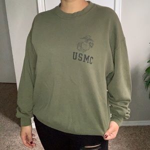 Crew Neck USMC Sweater